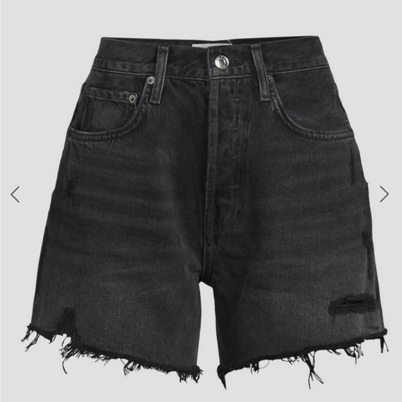 Agolde Riley High Rise Short - 25 - Picture 2 of 9